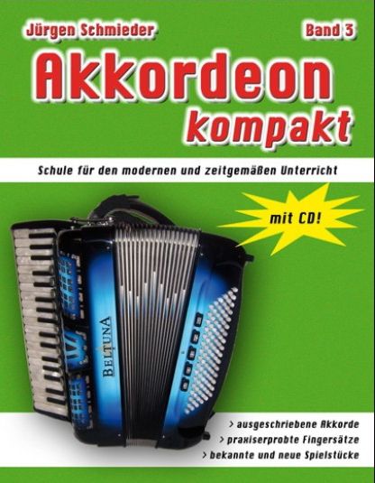 Tasten Akkordeon kompakt  - Band 3