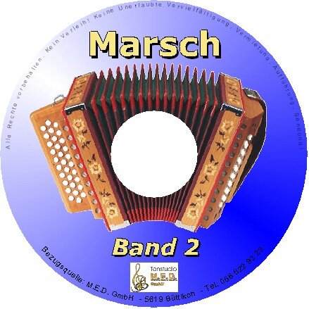 CD zu Marsch Band 2 CD als Hörbeispiel